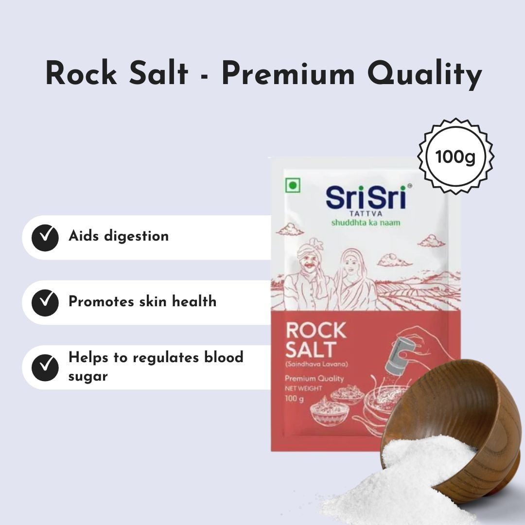 Rock Salt Premium Quality, 100g Sarvadhee